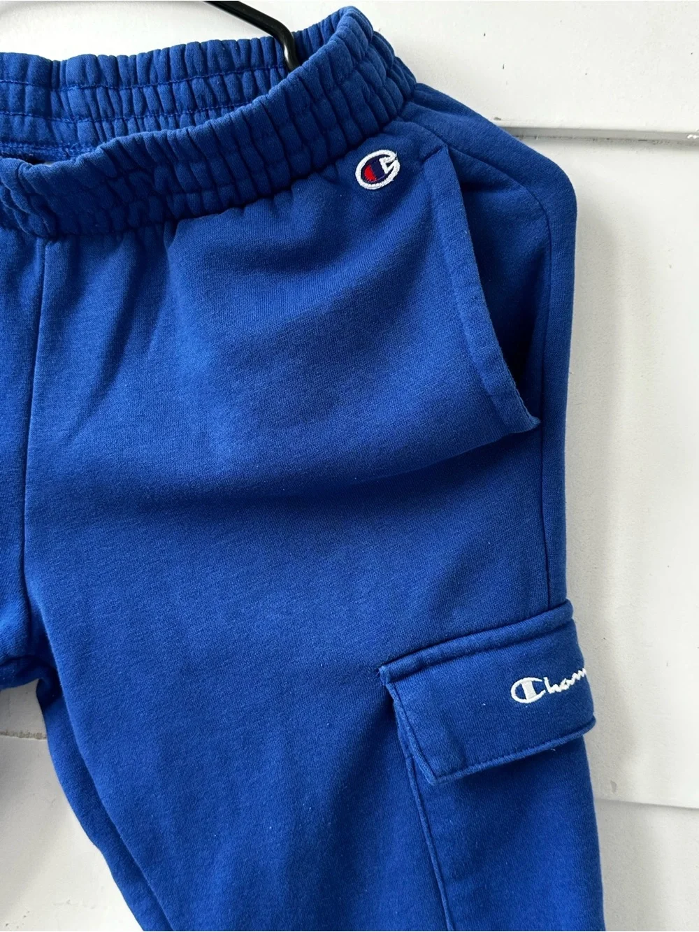 Champion Royal Blue Embossed Logo Hoodie